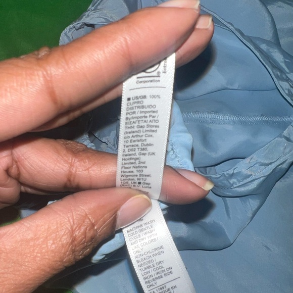 Athleta Oversized Light Blue Jumpsuit size Medium - Picture 6 of 7